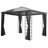 Turia 10 pi. L 12 pi. D Pavillon de jardin en aluminium