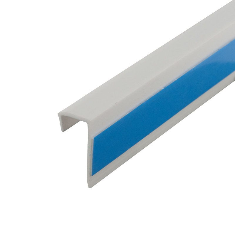 1/2" Styrene Cap Moulding | Pro Pack, White