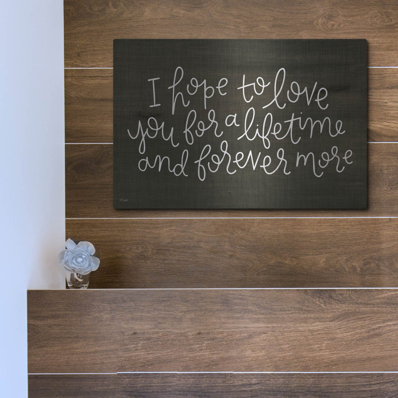 «Love For A Lifetime» par Jaxn Blvd, H 12 po x l 16 po