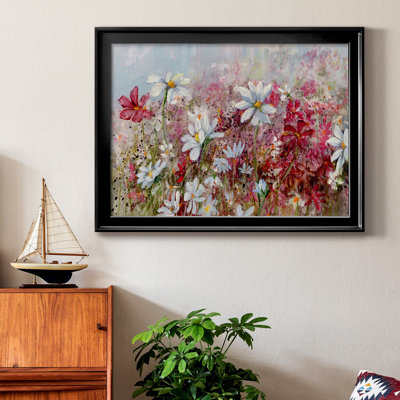 Wildflower France - Peinture sur toile encadrée