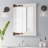 Serenad Rectangular Wood Farmhouse Wall Mirror