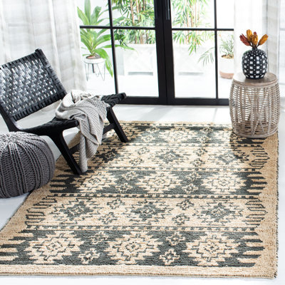 Tuttle Hand Woven Southwestern Indoor/Outdoor Rug