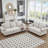Classic Design Fabric Sofa-1073192160