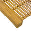 Chaise longue double d'extérieur en bois d'acacia avec dossier à 4 positions