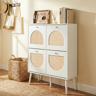 16 Pair Shoe Storage Cabinet