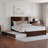 Lamarkus Solid Wood Platform Bed with Footboard & Trundle-1339446380-1275879883