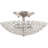 Crystal Semi Flush Mount
