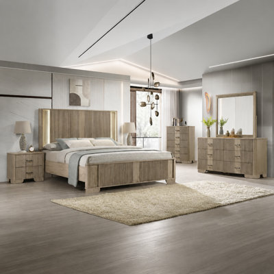 Ensemble de chambre à coucher Dallton
