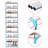 20 Pair Stackable Shoe Rack-461143416