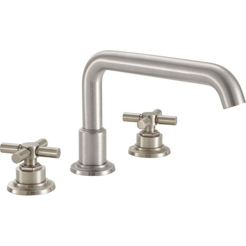 Descanso Tub Filler, Satin Nickel