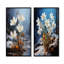«Green Snowdrops Winter Flowers - Snowdrops», ensemble de 2 décorations murales-2003177609-2003177615