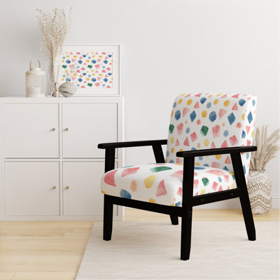 Chaise rembourrée Kids Creative - Crayon Shapes