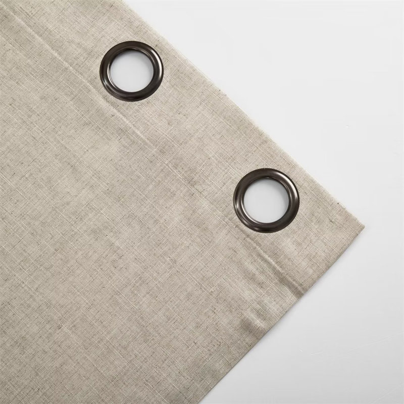 Rideau en polyester Yue, L 52 po x L 96 po