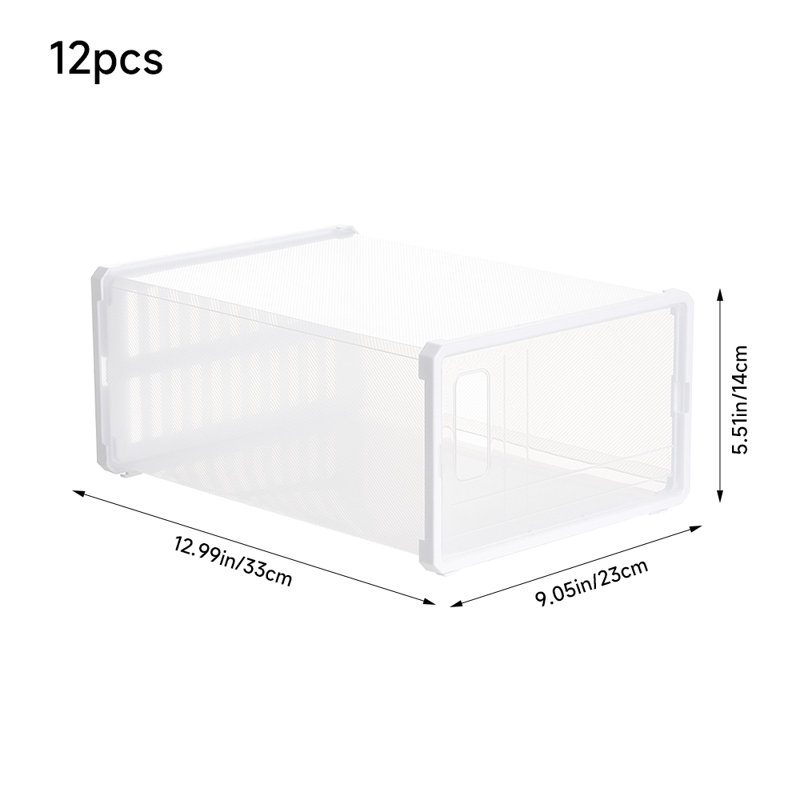 12 Pair Shoe Storage Box