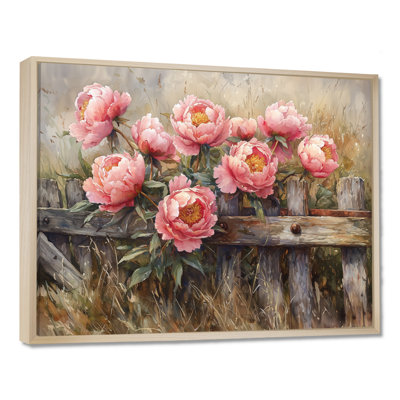 Imamu pivoines par The Farm Gate III - pivoines, art mural