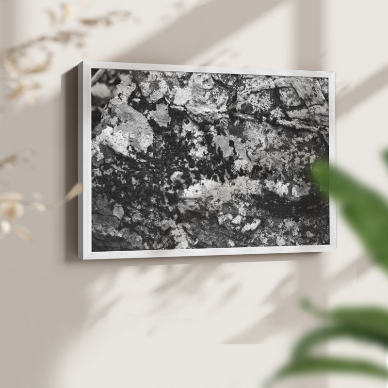 Found Textures XX - Reproduction encadrée - Restickable, H 22 po x l 28 po, Blanc