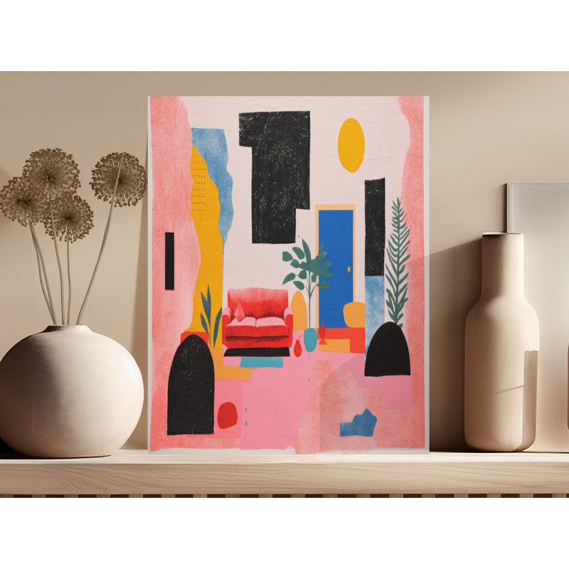 Engle Wrapped Canvas Print Set, 15x30