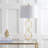 Lampe de table 32 po Talitha