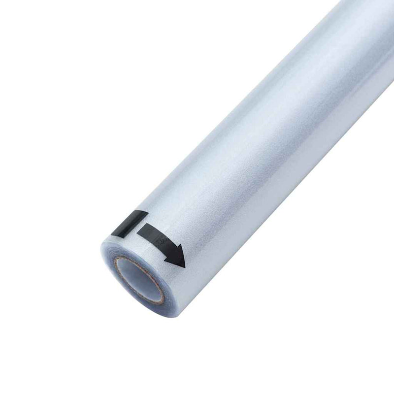 Static Window Film PVC Decorative Glass Privacy Covering Living Room, 45cm H x 500cm W, Frosted Grey