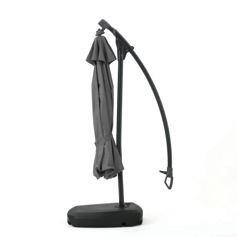 Parasol suspendu simple en forme de banane