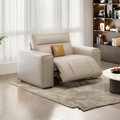 High-end light luxury style electric sofa