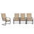 Premium All-Weather Wicker Outdoor Dining Armchair