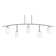Kurve 5 Light Bar Shown In Graphite Finish With 4" Glass