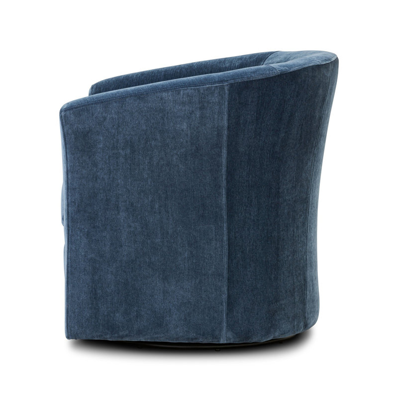 Jett Swivel Chair-Monument Grey, Sapphire