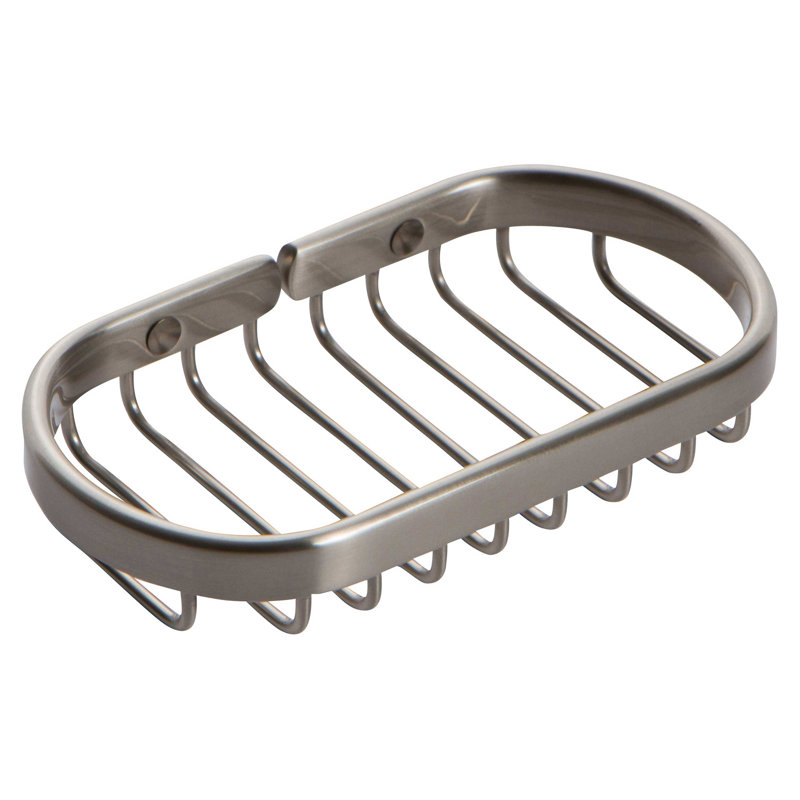Splashables Soap Basket, Satin Nickel
