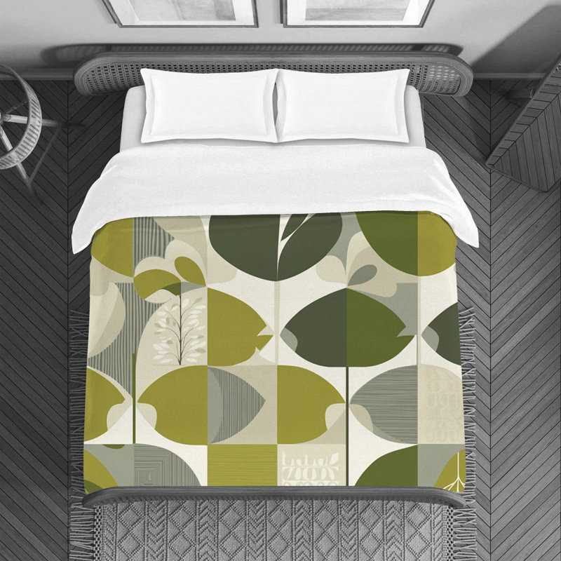 Funky Abstract Duvet Cover, Twin Duvet Cover