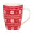 Peppermint Candy Set of 6 Mugs asst
