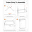 Bhargava Fabric Laundry Hamper with Handles-1304537186
