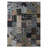 Knitted Cotton Patchwork Throw Blanket-111191532