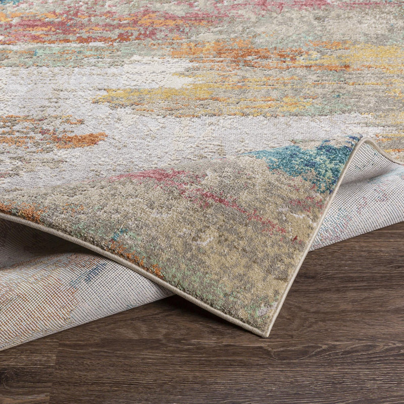 Diorio Abstract Indoor Rug, Rectangle 2' x 3'