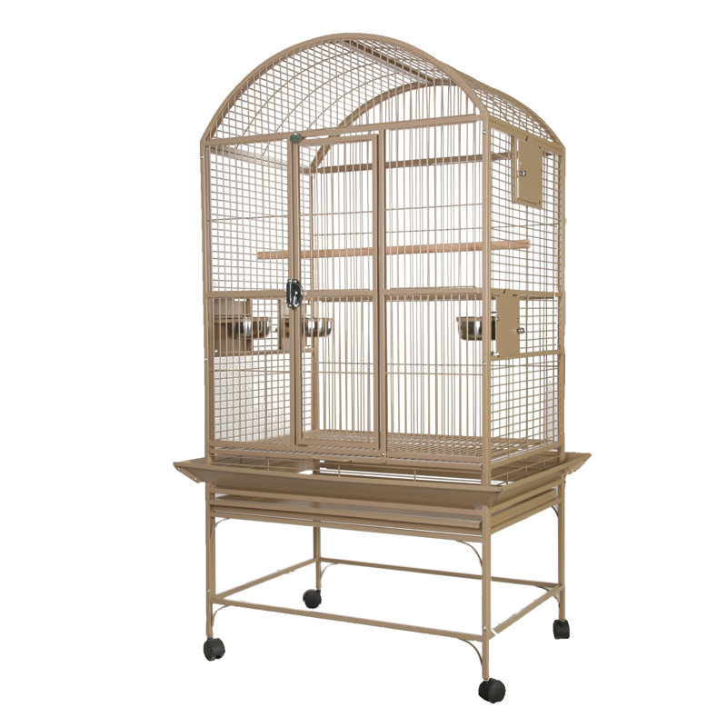 Grande cage dôme en grès par A&E, Grès, 63" H x 32" L x 23" W