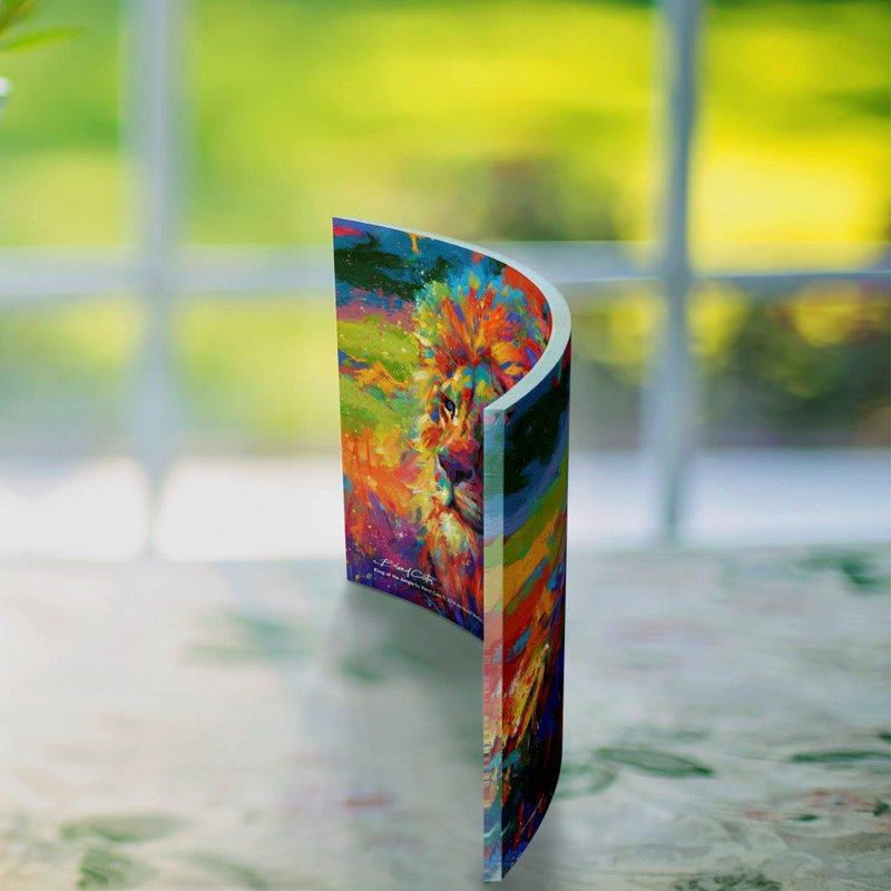 Mélange de Cota King of the Jungle, impression acrylique incurvée