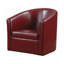 Fauteuil demi-tonneau pivotant de 29,5 po Melvyn-217796570