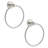 Elizabeth Wall Mounted Towel Ring-83679523