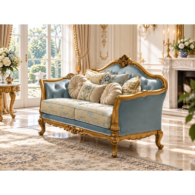Infinity Velvet Loveseat