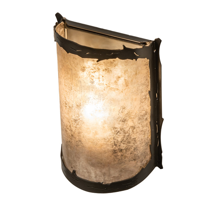 Rustic Lodge 1 - Light Flush Mounted Sconce