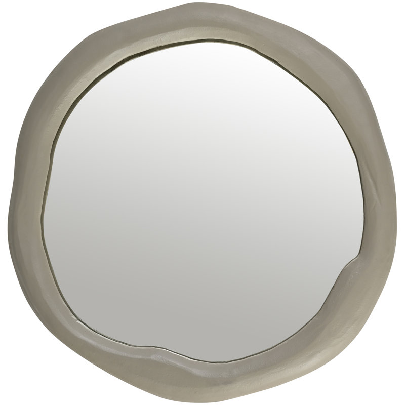 Miroir Armada, 36 po x 36 po, Taupe