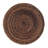 Bagshawe 13 in. W Round Wood and Abaca Rope Side Table