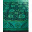 Tapis vert unique 9 pi x 12 pi 10 po Yerlin