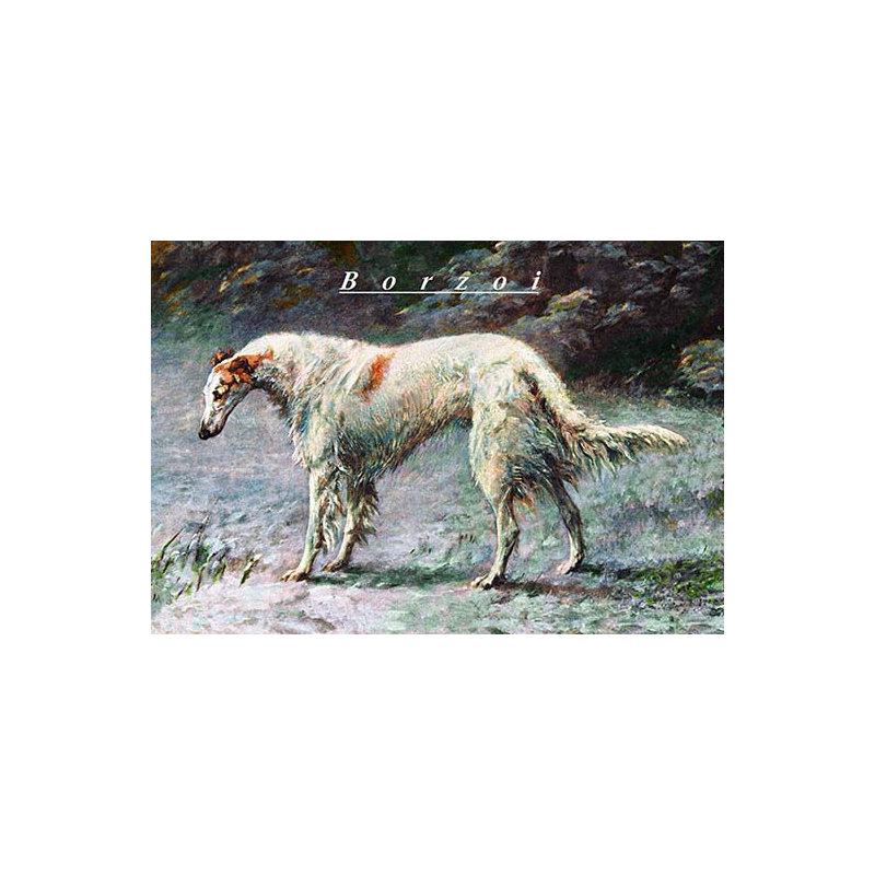 Champion Champion Barzoi, impression, H 24 po x l 36 po x P 1,5 po