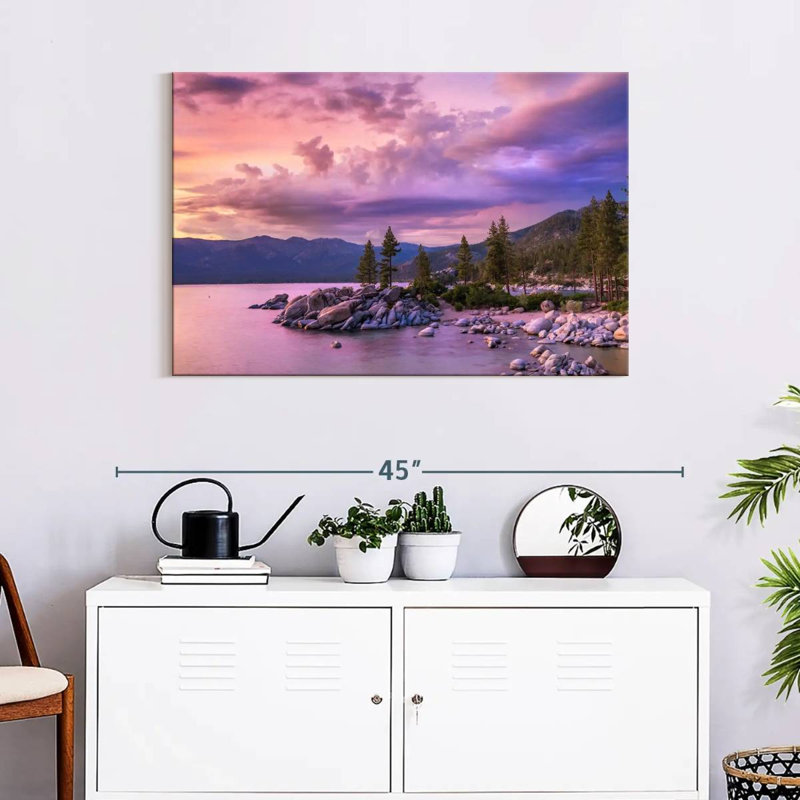 Alvord Sand Harbor Lake Tahoe, 24" H x 36" W