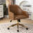 Genuine Leather Upholstered Office Chair-1751880196