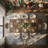 9 Piece Modern Extendable Dining Table Set with Upholstered Chairs-2069291643