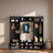 Hall Tree With Bench And Storage Cabinets, Entryway Organizer With Hooks, Seating, And Anti-Tip Kit, Durable Mdf Construction-2009453777
