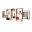 Wallaston 7 Piece Cube Shelf with Hooks-37944432