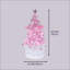 Arbre de Noël 5 pi rose-1286437589